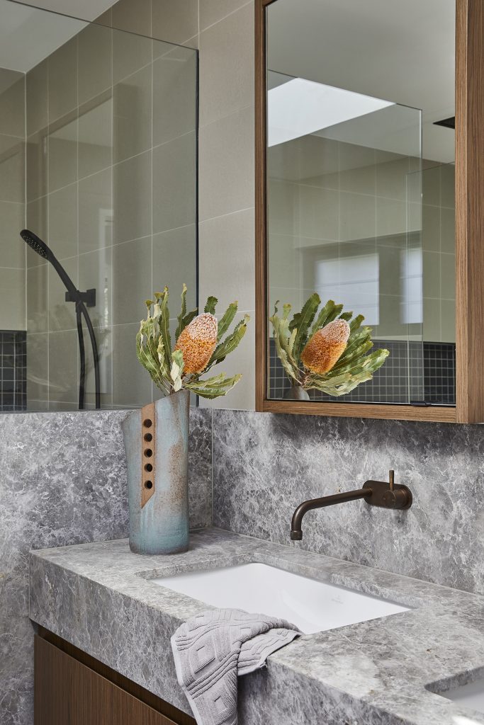 grigio venato bathroom