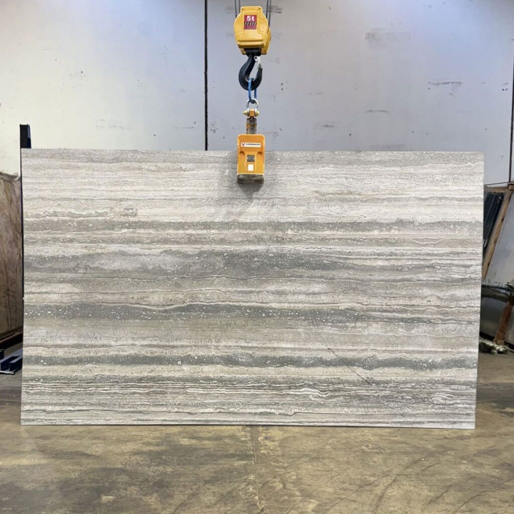 Silver-Striato-Travertine-Slab